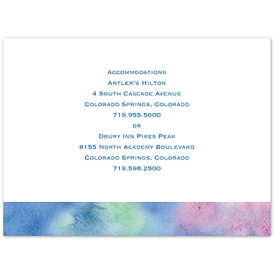 Treasured Jewels - Cool Rainbow - Multi-Purpose Card