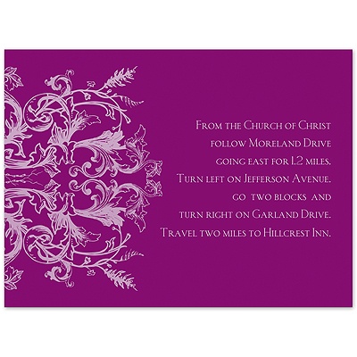 Enchanted Color -Sangria - Multi-Purpose Card