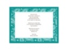 Perfect Paisley - Jade - Multi-Purpose Card