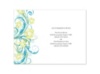 Watercolor Floral - Malibu - Multi-Purpose Card