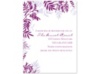 Flowing Leaves - Sangria - Multi-Purpose Card