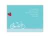 Bicycle Built For Two - Multi-Purpose Card