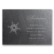 Shimmering Snowfall - Onyx Shimmer - Multi-Purpose Card