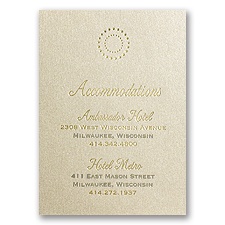 Shining Pearls - Champagne Shimmer - Multi-Purpose Card