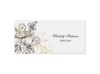 Flourish with Golden Shadow - Chocolate - Escort Card