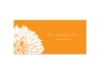 Burst of Love - Tangerine - Escort Card