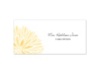 Burst of Color - Canary - Escort Card