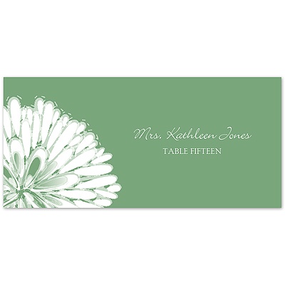 Burst of Love - Clover - Escort Card