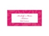 Treasured Jewels Pattern - Watermelon - Escort Card