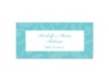 Treasured Jewels Pattern - Pool - Escort Card