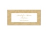 Treasured Jewels Pattern - Golden - Escort Card