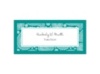 Perfect Paisley Duet - Jade - Escort Card