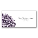 Burst of Color - Plum - Escort Card
