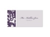 Forever Color - Plum - Escort Card