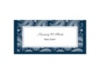Perfect Paisley - Peacock - Escort Card