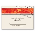 Autumn Glory - Response Card and Envelope