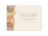 Lucent Leaves - Response Card and Envelope