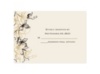Botanical - Response Card and Envelope