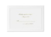 Frame - Response Card and Envelope