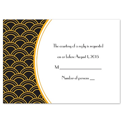 Josephine - Response Card and Envelope