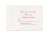 True Love - Response Card and Envelope