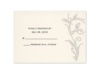 Gorgeous Golden Pocket - Response Card and Envelope