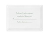 Sophisticated Border - Response Card and Envelope