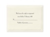 Sophisticated Border - Response Card and Envelope