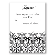 Joyous Day - Response Card and Envelope