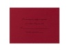 Twilight Black and Red Rose - Response Card and Envelope