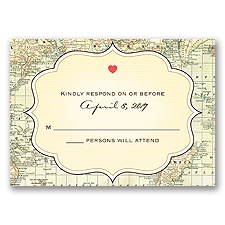 Travelers Tales - Response Card and Envelope