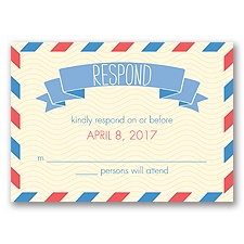 Flights of Fancy - Response Card and Envelope