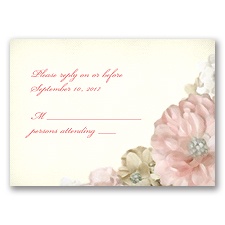 Perfect Petals - Response Card and Envelope