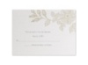 Lacy Elegance - Response Card and Envelope