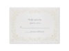 Vision In White - Response Card and Envelope