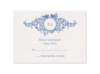 Monogram Birds - Response Card and Envelope