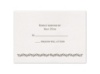 Leafy Border - Response Card and Envelope