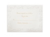 With a Flourish - Response Card and Envelope