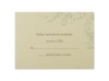 Modern Metallics  - Response Card and Envelope