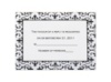 Dramatically Fashionable - Response Card and Envelope