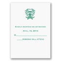 Wrapped in Love - Bright White Response Card and Envelope