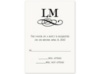 Modern Elegance Flourish - Bright White Response C ard