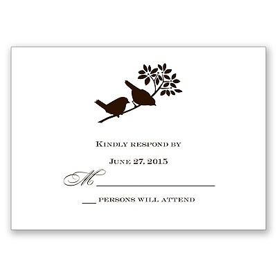 Natural Elements - Response Card and Envelope