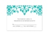 Romance - Mermaid Response Card and Envelope
