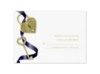 Key To My Heart - Lapis - Response Card and Envelope