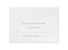 Outstanding Filigree - Response Card and Envelope
