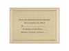 Gold Shimmer Border - Response Card and Envelope