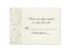 Taupe Duet - Response Card and Envelope