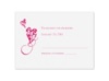 Hot Hearts - Response Card and Envelope