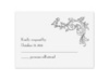 Romantic Filigree - Response Card and Envelope